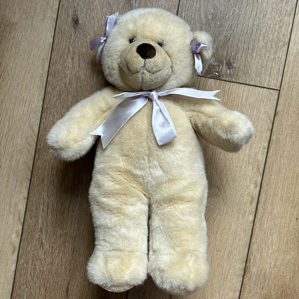 Vintage Build A Bear Tan Beige Teddy Bear 14” Plush